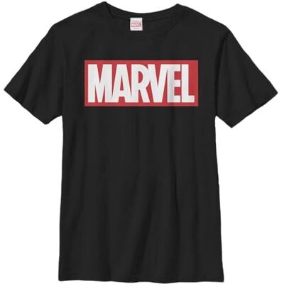 Marvel Pojkar Brick T-shirt, svart, XL Marvel Pojkar Brick T-shirt, svart, XL
