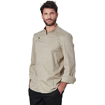 Siggi Group Siggi Horeca Chef Dante Jacket,Män,Sand,S Siggi Group Siggi Horeca Chef Dante Jacket,Män,Sand,S
