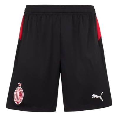 A.C. Milan Gara Home Shorts, säsong 2025/2026, fotbollsshorts, officiell produkt, vuxen, XXL A.C. Milan Gara Home Shorts, säsong 2025/2026, fotbollsshorts, officiell produkt, vuxen, XXL