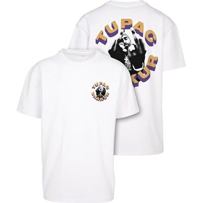 Tee herr t-shirt 2 st Toss it up oversize t-shirt, tryck t-shirt för män, överdimensionerad passform, streetwear, Vit, XL Tee herr t-shirt 2 st Toss it up oversize t-shirt, tryck t-shirt för män, överdimensionerad passform, streetwear, Vit, XL