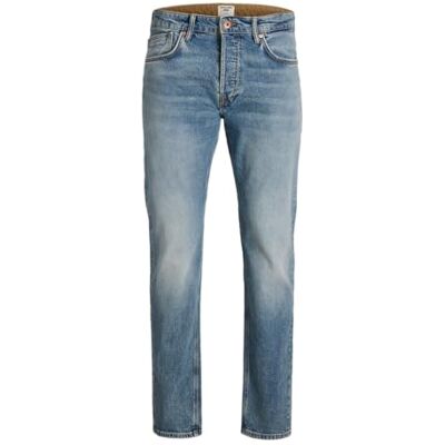 JACK & JONES Jjimike Jjwells Jj 038 Noos, Blå denim, 34W / 32L JACK & JONES Jjimike Jjwells Jj 038 Noos, Blå denim, 34W / 32L