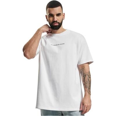 T-shirt för män We Dream in Colors oversize Tee White S, Vit, S T-shirt för män We Dream in Colors oversize Tee White S, Vit, S