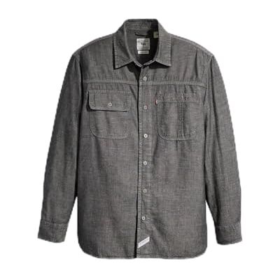Levi's LS Auburn Worker Blacks, riley black chambray, M Levi's LS Auburn Worker Blacks, riley black chambray, M