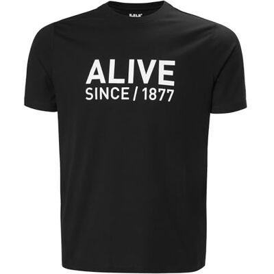 Helly Hansen herr Core Graphic T 2.0, svart, M Helly Hansen herr Core Graphic T 2.0, svart, M