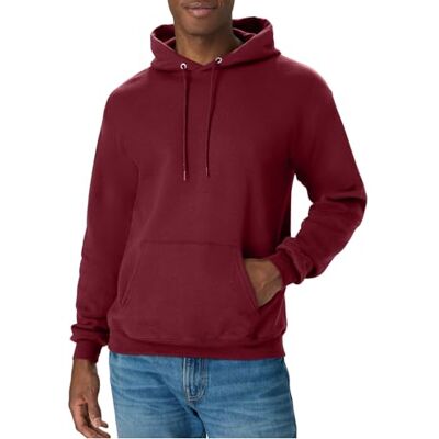 Hanes herr EcoSmart Midweight Fleece sweatshirt bomullsblandning huvtröja huvtröja, ogenomskinlig, Glödbär, M Hanes herr EcoSmart Midweight Fleece sweatshirt bomullsblandning huvtröja huvtröja, ogenomskinlig, Glödbär, M