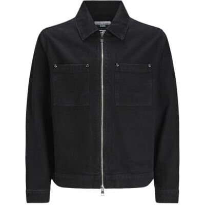 JACK & JONES jeansjacka för män jeansjacka, Svart denim, S JACK & JONES jeansjacka för män jeansjacka, Svart denim, S