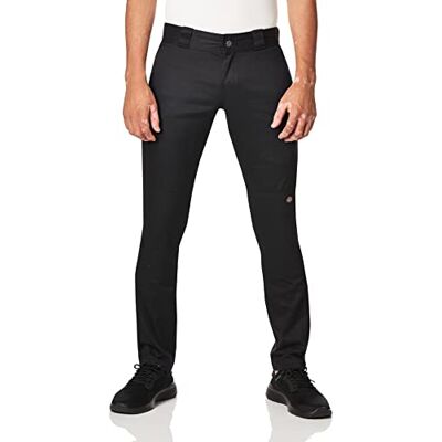 Dickies Herr M Double Knee Work Byxskinn, Svart, 34W x 30L Dickies Herr M Double Knee Work Byxskinn, Svart, 34W x 30L