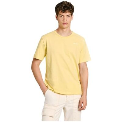 Pepe Jeans herr Aaron T-shirt, Gul (dimmig gul), XXL Pepe Jeans herr Aaron T-shirt, Gul (dimmig gul), XXL