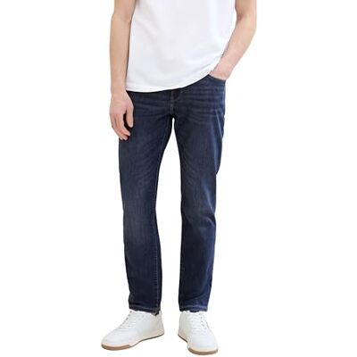 TOM TAILOR Josh Regular Slim Byxor Jeans, 10119 – Used Mid Stone Blue Denim, 30W / 32L TOM TAILOR Josh Regular Slim Byxor Jeans, 10119 – Used Mid Stone Blue Denim, 30W / 32L