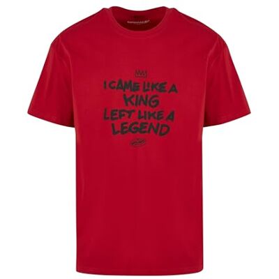 herr Like A Legend oversize Tee M cityred, Cityröd, M plus size tall herr Like A Legend oversize Tee M cityred, Cityröd, M plus size tall