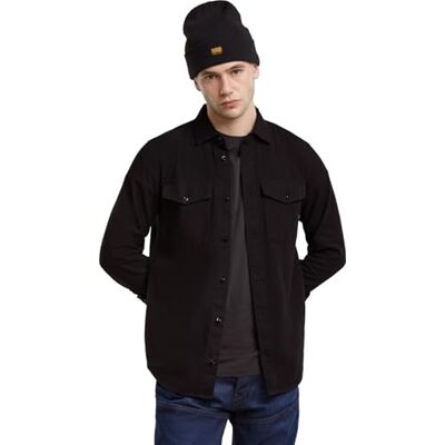 G-STAR RAW Marine Slim Shirt ls, Svart (Dk Black Gd D24963-d454-b564), S G-STAR RAW Marine Slim Shirt ls, Svart (Dk Black Gd D24963-d454-b564), S