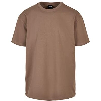 Urban Classics herr Tb1778 Heavy Oversized Tee T-tröja, Mörkkaki, L Urban Classics herr Tb1778 Heavy Oversized Tee T-tröja, Mörkkaki, L