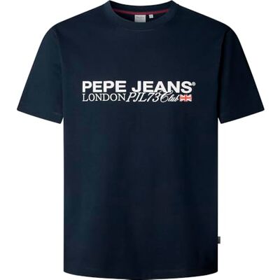 Pepe Jeans herr Matthew T-Shirt, blå (Dulwich Blue), M, Blå (Dulwich blå), M Pepe Jeans herr Matthew T-Shirt, blå (Dulwich Blue), M, Blå (Dulwich blå), M
