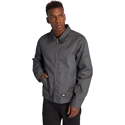 Dickies arbetskläder för män jacka, Grå (kolgrå), S Dickies arbetskläder för män jacka, Grå (kolgrå), S