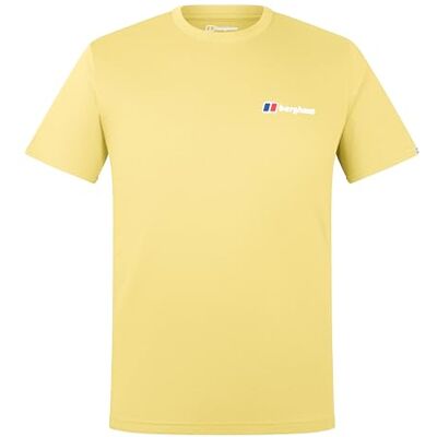 Berghaus herr klass logotyp t-shirt, oljefrö, S Berghaus herr klass logotyp t-shirt, oljefrö, S