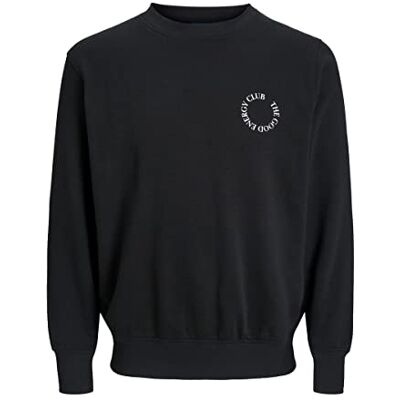 JACK & JONES Jorearth Sweat Crew Neck Mc Sweatshirt, Sko med kran, XL JACK & JONES Jorearth Sweat Crew Neck Mc Sweatshirt, Sko med kran, XL