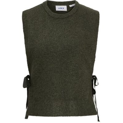 JACK & JONES Jxmerrit Vest stickad, Druva blad, L JACK & JONES Jxmerrit Vest stickad, Druva blad, L