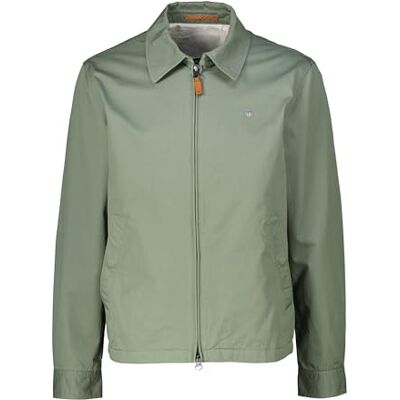 GANT Vindjacka för män, av bomull, Oat beige GANT Vindjacka för män, av bomull, Oat beige