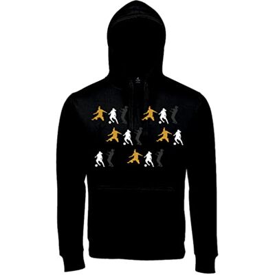 GIL RX10, Sweatshirt, officiell produkt, Hoodie Black, Shadows GIL RX10, Sweatshirt, officiell produkt, Hoodie Black, Shadows