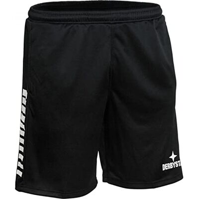 Derbystar Primo Bermuda shorts unisex svart-vit XX-L Derbystar Primo Bermuda shorts unisex svart-vit XX-L