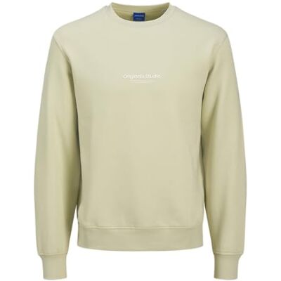 JACK & JONES Jorvesterbro Sweat Crew Neck Bn Mni, Celadon Tint, 110 JACK & JONES Jorvesterbro Sweat Crew Neck Bn Mni, Celadon Tint, 110