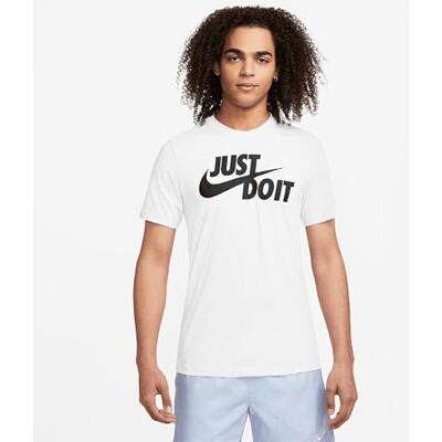 NIKE sportkläder för män Just Do It Swoosh t-shirt (förpackning med 1) NIKE sportkläder för män Just Do It Swoosh t-shirt (förpackning med 1)
