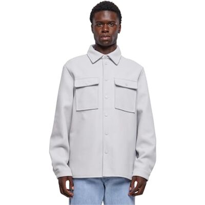 Urban Classics Herrjacka, Plain Overshirt, lightasphalt XXL, Lightasfal, XXL Urban Classics Herrjacka, Plain Overshirt, lightasphalt XXL, Lightasfal, XXL