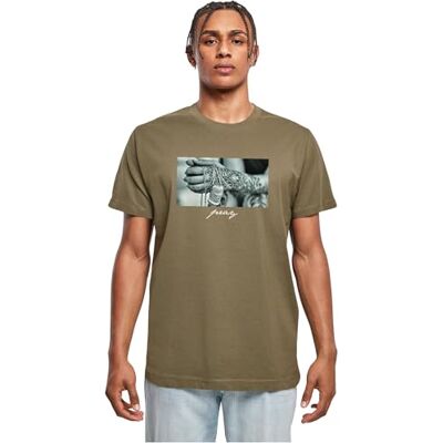 herr Pray 2.0 Tee XS Olive, OLIV, XS herr Pray 2.0 Tee XS Olive, OLIV, XS