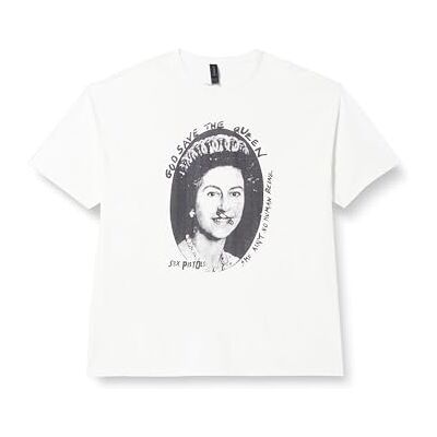 cotton division T-shirt herr, Vitt och blått, XS cotton division T-shirt herr, Vitt och blått, XS