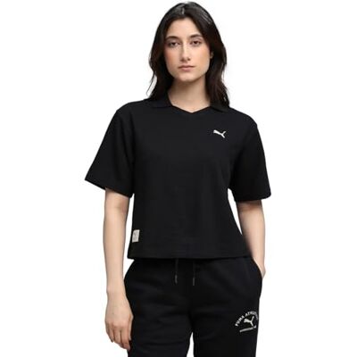 PUMA klass avslappnad pinnacle pikétröja PUMA klass avslappnad pinnacle pikétröja