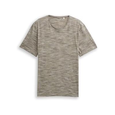 TOM TAILOR 1050176 T-shirt, 39851 olivgrön multiinjektion, M herr TOM TAILOR 1050176 T-shirt, 39851 olivgrön multiinjektion, M herr