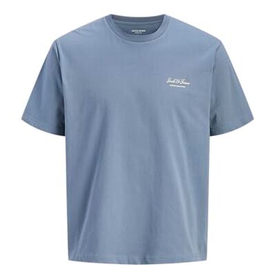 JACK & JONES Jjearchive Graphic Tee Ss O-Neck Noos, Blå Mirage, S JACK & JONES Jjearchive Graphic Tee Ss O-Neck Noos, Blå Mirage, S