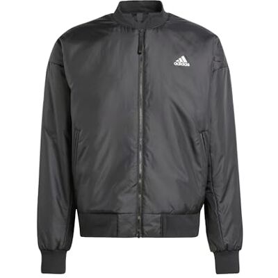 adidas För Män Brand Love Bomber Jacket, Black, L adidas För Män Brand Love Bomber Jacket, Black, L