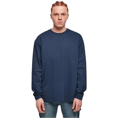 Urban Classics Man T-Shirt Ultra Heavy Oversized Longsleeve, Darkblue, M Urban Classics Man T-Shirt Ultra Heavy Oversized Longsleeve, Darkblue, M