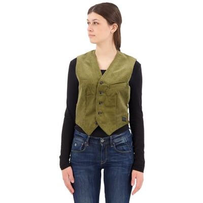 G-STAR RAW Damsnöre, midjerock, Sless Wmn Casual Blazer, Grön (Dark Olive D24208-d405-c744), S G-STAR RAW Damsnöre, midjerock, Sless Wmn Casual Blazer, Grön (Dark Olive D24208-d405-c744), S