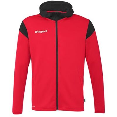 uhlsport fotboll squad 27 track hood jacka unisex träningsjacka sportjacka sweatshirtskjorta med huva och ståkrage uhlsport fotboll squad 27 track hood jacka unisex träningsjacka sportjacka sweatshirtskjorta med huva och ståkrage