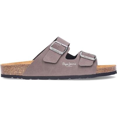 Pepe Jeans London Bio M Double Chicago Herr Regular Fit Anatomi Sandaler, Blå tvätt Pepe Jeans London Bio M Double Chicago Herr Regular Fit Anatomi Sandaler, Blå tvätt