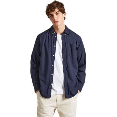 Pepe Jeans herr prins, skjorta, blå, XXL, Blå (Dulwich blå), XXL Pepe Jeans herr prins, skjorta, blå, XXL, Blå (Dulwich blå), XXL