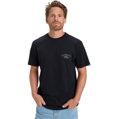 Quiksilver T-shirt kortärmad ankare lockup SS svart M Quiksilver T-shirt kortärmad ankare lockup SS svart M