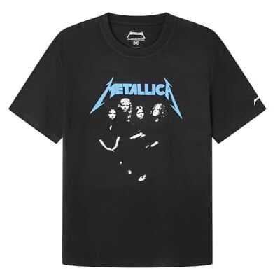 Springfield T-shirt för män, Standard svart, S Springfield T-shirt för män, Standard svart, S