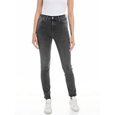 Replay Damjeans Mjla Slim Fit med Power Stretch, 097 Mörk grå, 31W x 32L Replay Damjeans Mjla Slim Fit med Power Stretch, 097 Mörk grå, 31W x 32L
