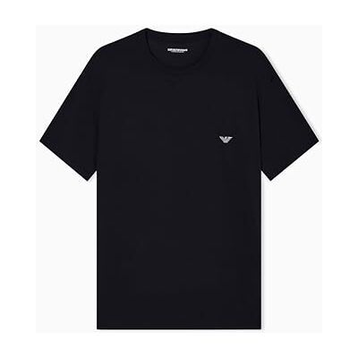 Giorgio Armani Herr mjuk modal rund hals t-shirt svart S anpassad passform passform, Svart, S Giorgio Armani Herr mjuk modal rund hals t-shirt svart S anpassad passform passform, Svart, S