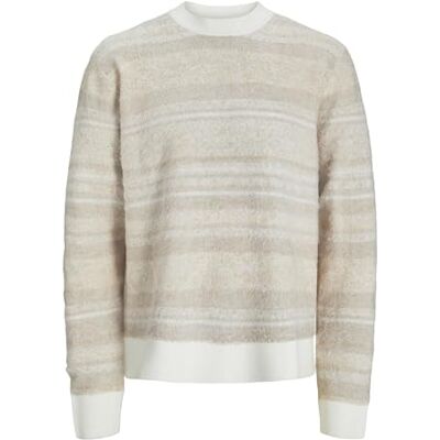 JACK & JONES JACK&JONES JORRIDGEWOOD stickad crew neck, Havssalt, M JACK & JONES JACK&JONES JORRIDGEWOOD stickad crew neck, Havssalt, M