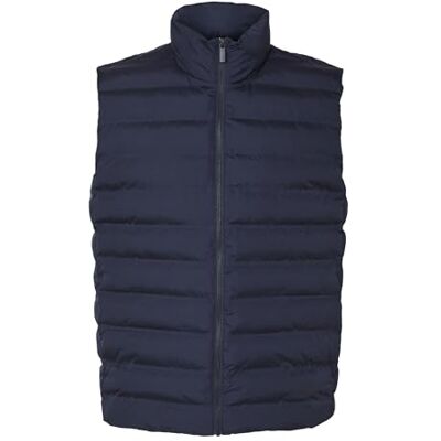 SELECTED HOMME SELETED HOMME Herr SLHBARRY Quilted Gilet NOOS väst, Sky Captain, L, Sky Captain, L SELECTED HOMME SELETED HOMME Herr SLHBARRY Quilted Gilet NOOS väst, Sky Captain, L, Sky Captain, L
