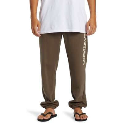 Quiksilver träningsbyxor grafisk joggingbyxor herr brun XS Quiksilver träningsbyxor grafisk joggingbyxor herr brun XS