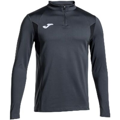 Joma Sweatshirt för män – Winner III – halv dragkedja, antracit svart, 5XS Joma Sweatshirt för män – Winner III – halv dragkedja, antracit svart, 5XS
