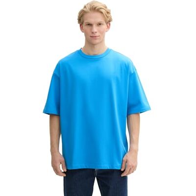 TOM TAILOR Denim T-shirt för män, 26178 – ljus Ibiza blå, L TOM TAILOR Denim T-shirt för män, 26178 – ljus Ibiza blå, L