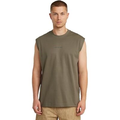 G-STAR RAW G-STAR Boxy T-shirt herr, Brun (Turf D26028-c336-273), XXL G-STAR RAW G-STAR Boxy T-shirt herr, Brun (Turf D26028-c336-273), XXL
