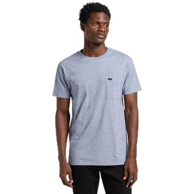 Lee Herr Ultimate Pocket T-shirt, Blå mele, M Lee Herr Ultimate Pocket T-shirt, Blå mele, M