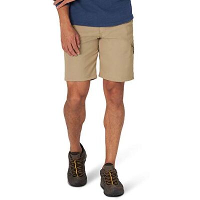 Wrangler Authentics Funktionella shorts, elastiska i sidan, för män, Rådjursbrun, 50 Wrangler Authentics Funktionella shorts, elastiska i sidan, för män, Rådjursbrun, 50
